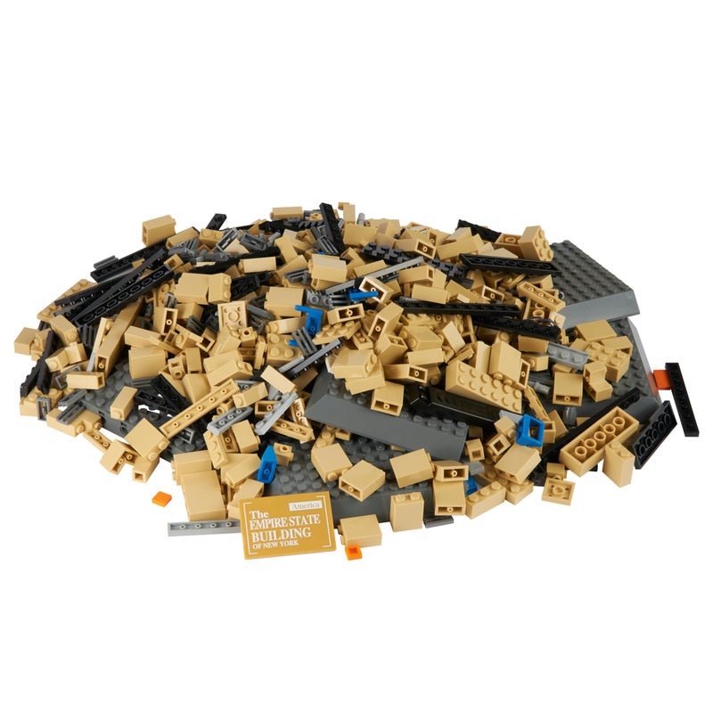 Apostrophe Games Empire State Building Block Set (1,559 Pieces) Officially Licensed - New York's Empire State Building Famous Landmark Series - Architecture Model for Kids and Adults - Image 2